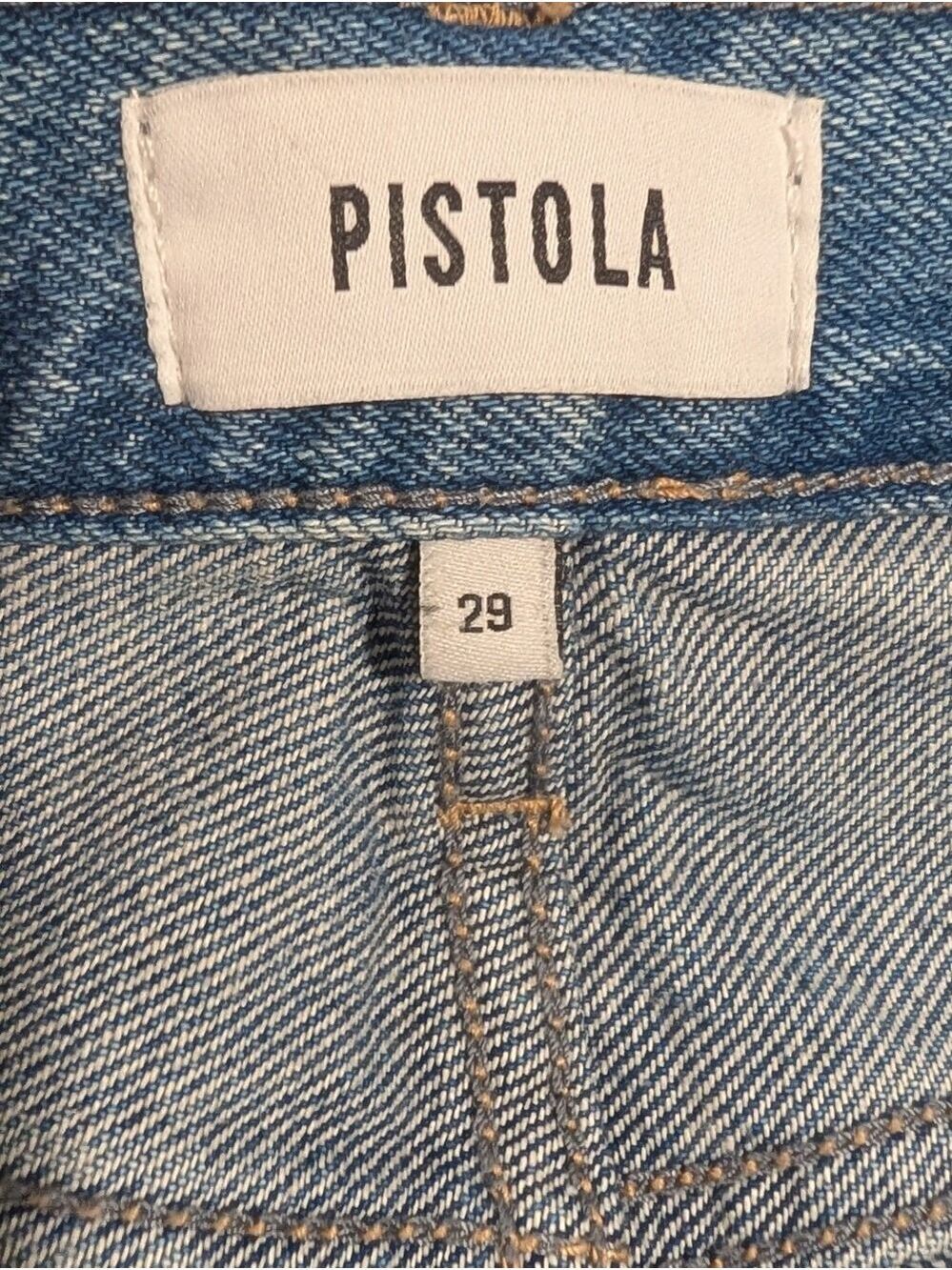PISTOLA | Hendrix High Rise Baggy In Apprentice Distressed - Picture 7 of 14